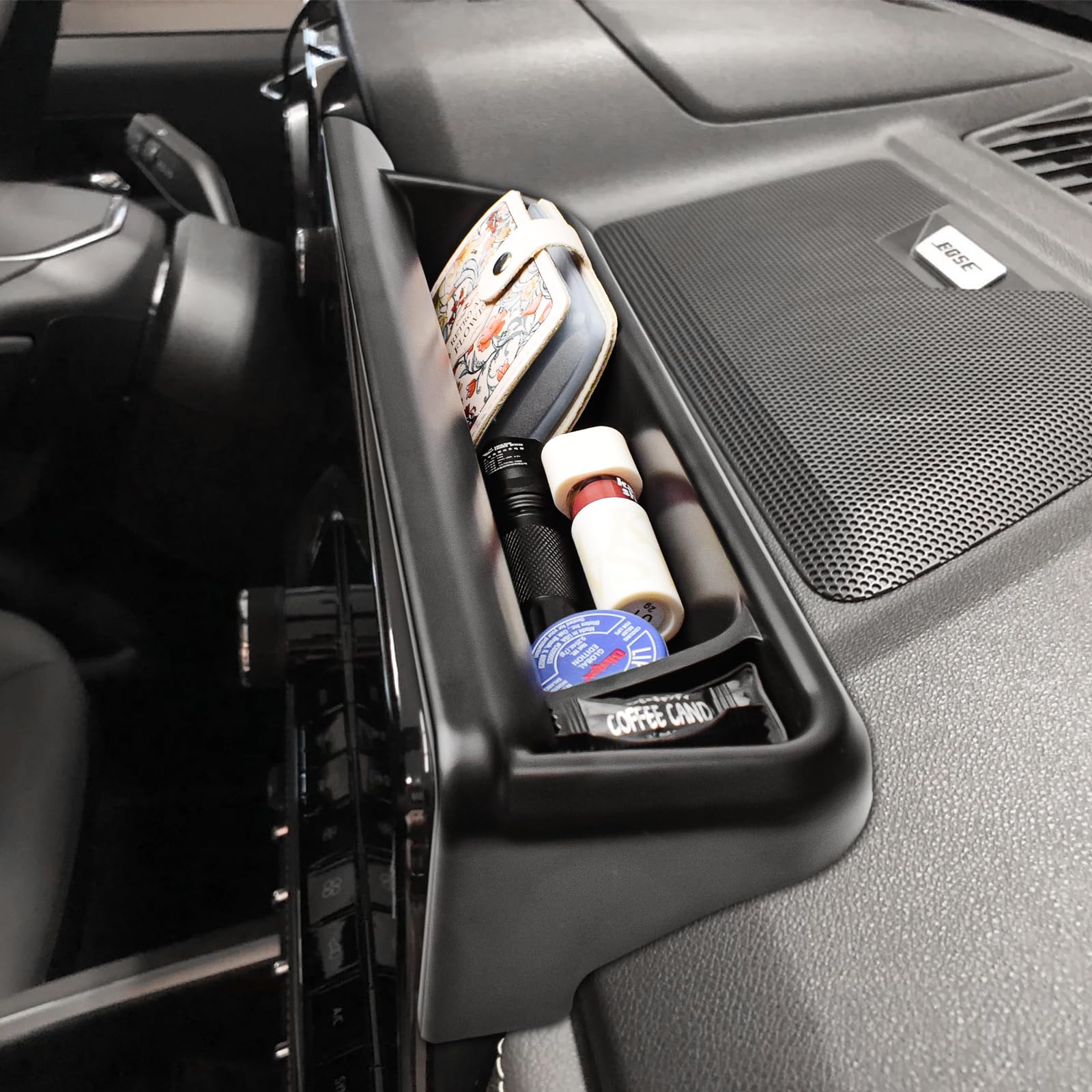 Photo 1 of RUNROAD Dashboard Storage Organizer Tray Compatible with Chevy Colorado/GMC Canyon 2023 2024 2025 Accessories, Dash Board Storage Tray Behind Screen Colorado Armrest Accessories Dash Mounted