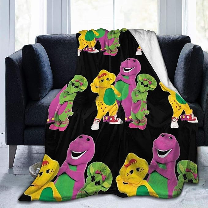 Buildterial Barney and Friends UltraSoft Air Conditioning Blanket