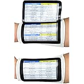 Sports Unlimited Adult Triple Wrist Coach, Football Wristbands for Plays, Baseball Wristbands, QB Arm Bands