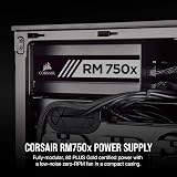 Corsair RM750x 750W 80 Plus Gold Fully Modular ATX Power Supply view 2