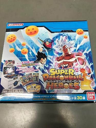 Amazon Co Jp スーパードラゴンボールヒーローズアルティメットブースターパック 超戦士集結 パック入り 1box箱 ホビー 通販