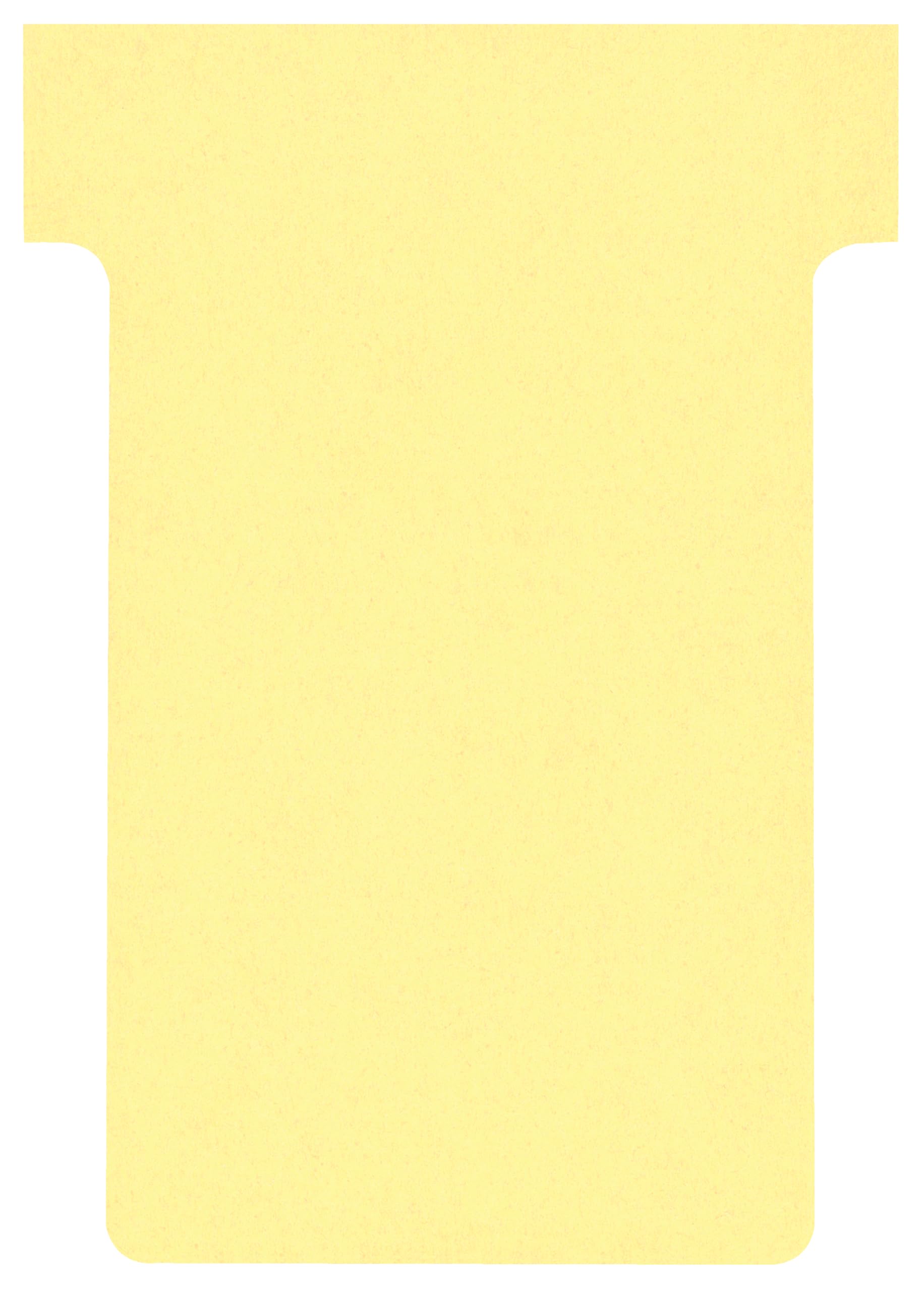 Franken TK101 T-Cards Size 1 for Card Holder 27 mm Pack of 100 Red 48 mm Yellow