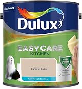 Dulux Easycare Kitchen Matt Emulsion Paint 2.5L Caramel Latte Walls Ceilings view 2