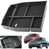 XXCIWP 2018 F150 Console Tray Center Console Organizer Tray for 2015-2020 Ford F-150 Raptor Mid Armrest Glove Storage Box for Ford F150 2020 Accessories NOT for 2021 2022 F150