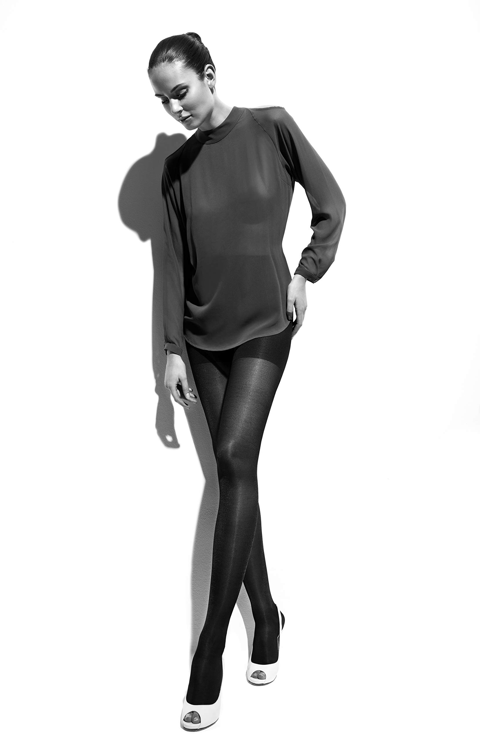Collant 140 Punta Aperta Open Toe Pantyhose
