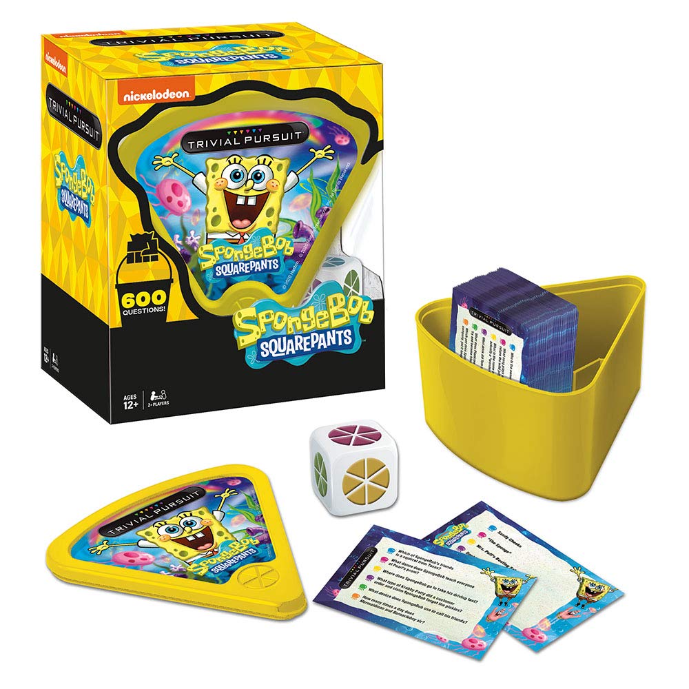 Winning Moves Trivial Pursuit - Spongebob Wissens Spiel Quiz in bunt