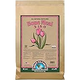Down To Earth All Natural Fertilizers Organic Bone Meal - High Phosphorus Plant Food for Buds, Bulbs, Blooms, Flowers 3-15-0, 40 lb