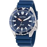 Nautica Vintage Silicone Strap Watch