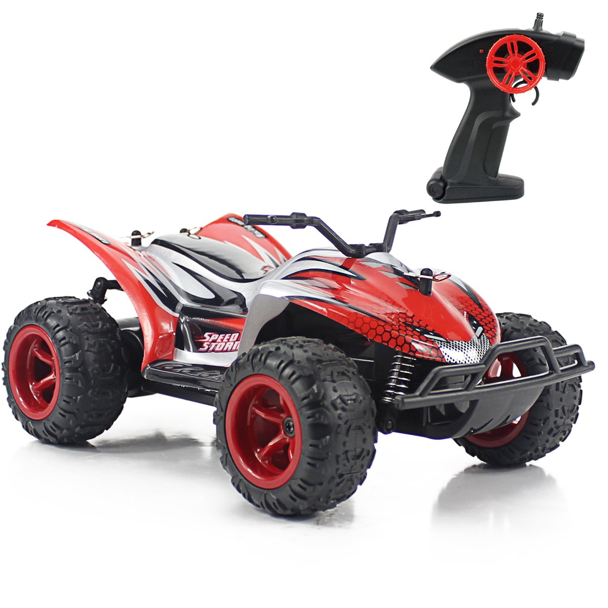 Fistone RC Car 1:22 High Speed Racing Car Monster Truck Off Road Dune Buggy 2.4GHz Wireless Receiver Remote Control Hobby Toys for Kids & Adults
