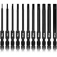 NEIKO 01149A Torx Head Drill Bit Set, 11-Piece Sizes TT6 to TT40 | Tamperproof Magnetic Torx Bits | 3 Quick Release Shanks | Premium S2 Steel | Compatible with Power Drills and Impact Drivers