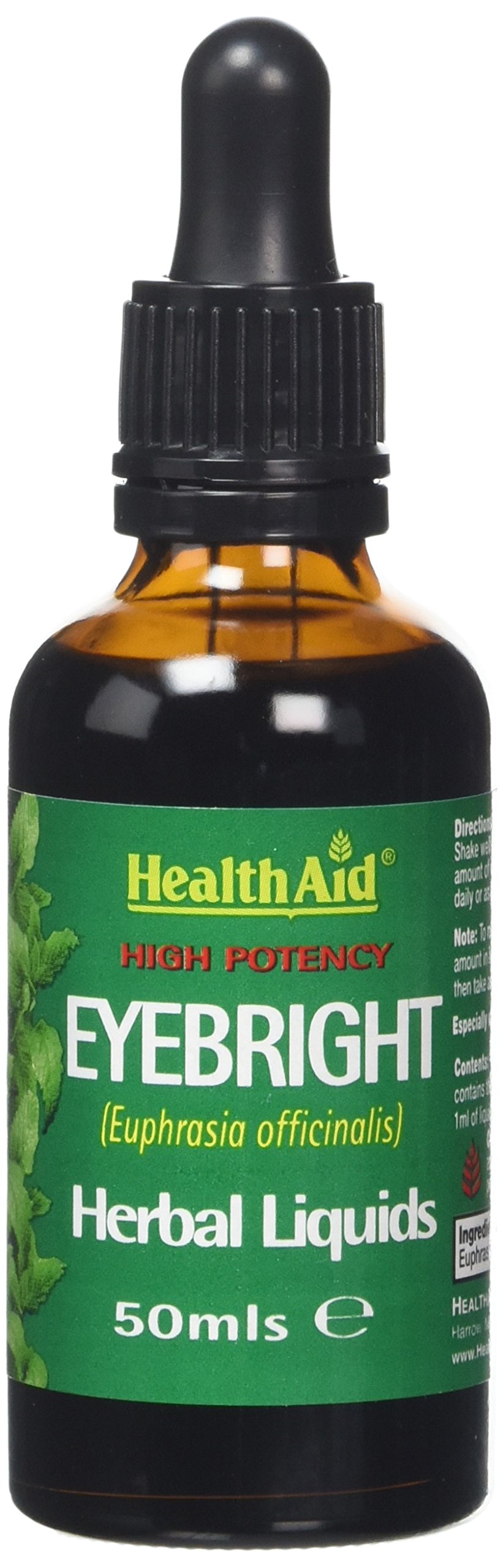 HealthAid Eyebright (Euphrasia officinalis) Liquid 50ml