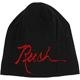 Rock Off officially licensed products Men's Rush Logo Beanie Black