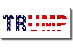 ARTWORKS DECOR Donald Trump Flag Sign Picture on Stretched Canvas Wall Art Décor, Ready to Hang!