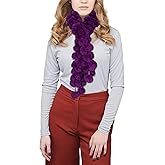 Women Soft Comfortable Fur Scarves Rabbit Fur Neck Warmer Scarf for Winter