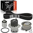 A-Premium Timing Belt Kit & Water Pump Compatible with Volkswagen Jetta 2004-2005 1.9L, Golf/Beetle 2004-2006 1.9L, Passat 20
