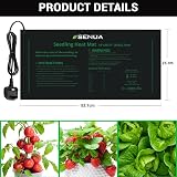 Senua Seedling Heat Mat 20W Waterproof Heating Pad for Germination view 2