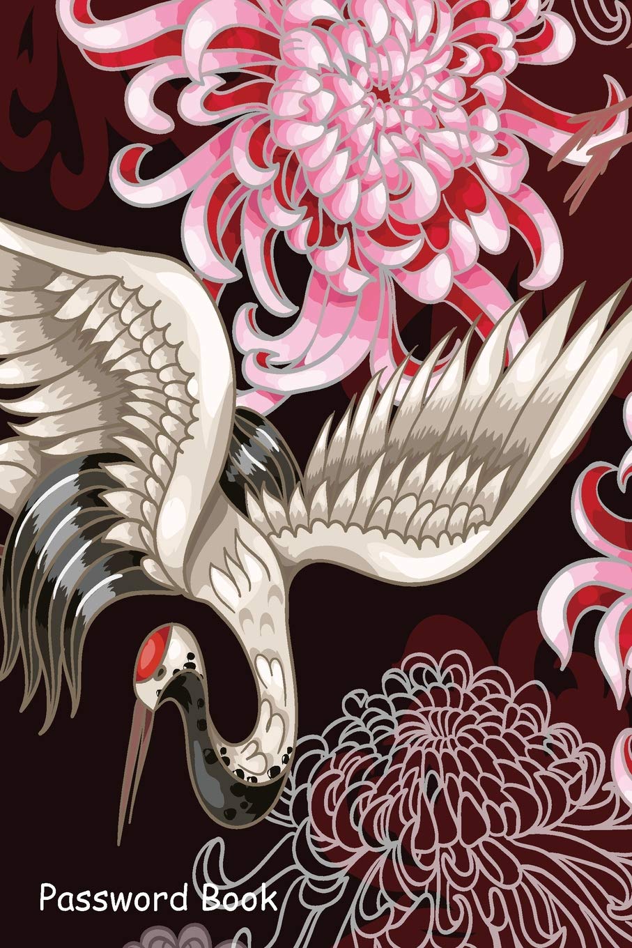 Password Book: Include Alphabetical Index With Animal Seamless Background