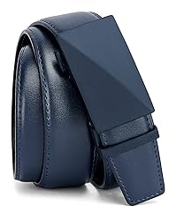 CHAOREN Blue Belt - Mens Belt Leather 1 3/8" for
