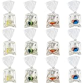 Framendino, 12 Pack Resin Goldfish Shape Fish Water Bag Charms Pendants for DIY Necklace Bracelet Earrings Making