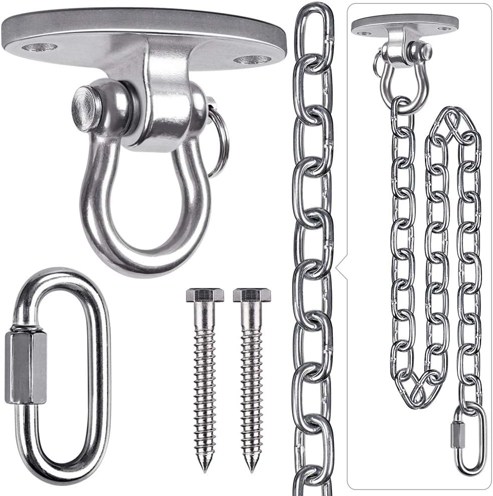 Dolibest Hanging Kits Hammock Chair Hardware, Heavy Duty