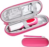 Hemiks Electric Toothbrush Travel Case Waterproof Portable Rose Red view 8
