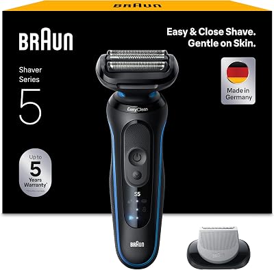 Braun Series 5 Electric Shaver Wet & Dry with Body Groomer Attachment 52-B1600S