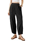 Xiaoxuemeng Womens Baggy Wide Leg Pants Casual