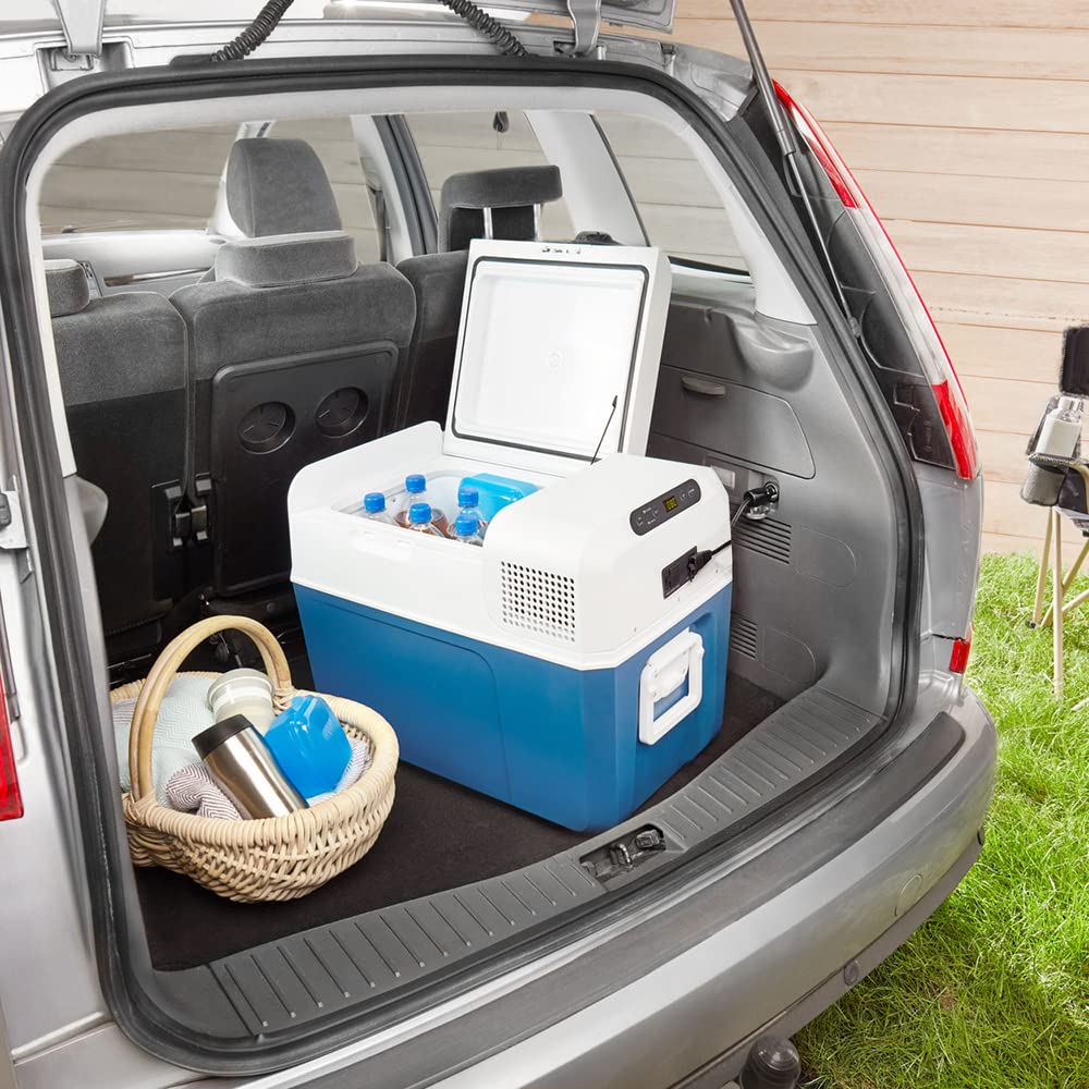 MOBICOOL MCF32, elektrische Kompressor-Kühlbox, 31 l, 12/24/230 V, Mini-Kühlschrank für Auto, Lkw, Boot, Reisemobil und Steckdose 7