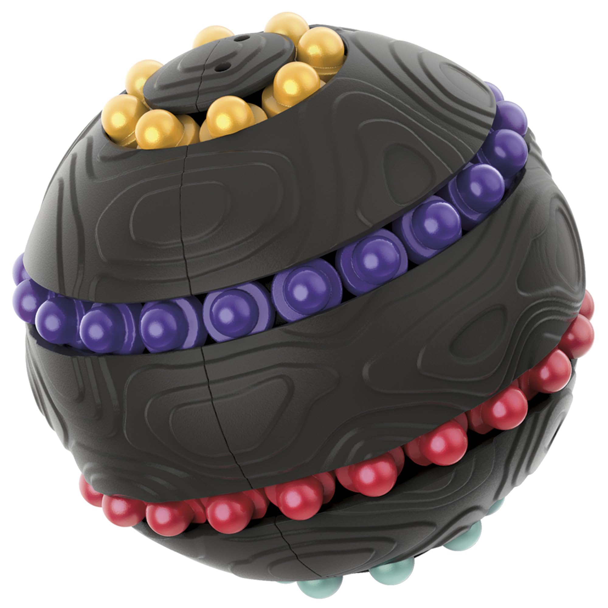 Hasbro Gaming Atomix Game for Kids, Teens, and Adults, Brainteaser Puzzle Sphere Ball and Fidget Toy, 1 Player, Portable Summer Travel Activities, Ages 7+