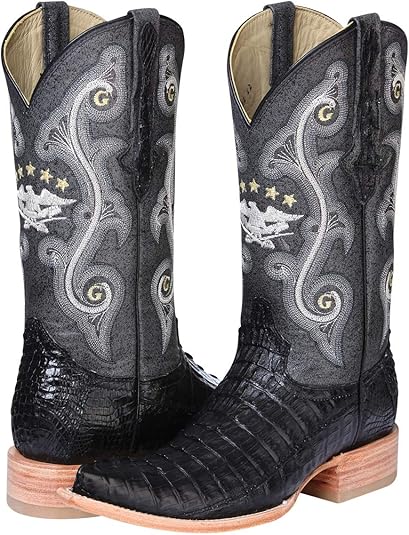 botas cola de caiman