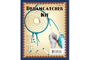 Realeather Crafts Dreamcatcher Kit, 5-Inch, Natural