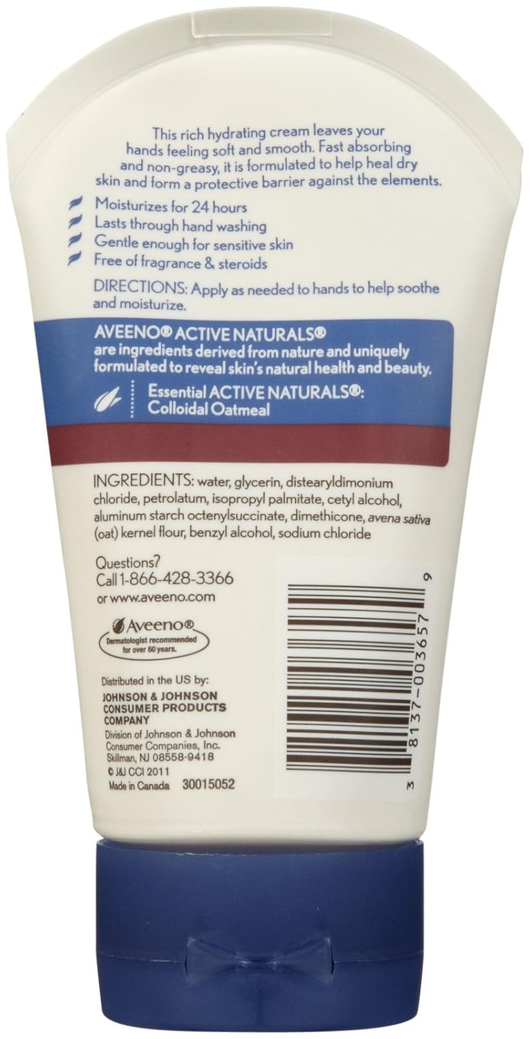 Aveeno Intense Moisturizer Hand Cream - 3.5 oz - 2 pk : Beauty