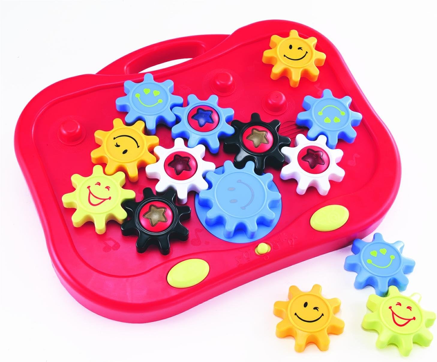 Early Learning Centre Spinning Gears Cogs Amazon Co Uk Toys Games