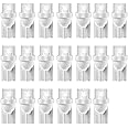 20 Pack White T10 168 194 Led Bulbs Instrument Cluster Panel Dash Spread Light