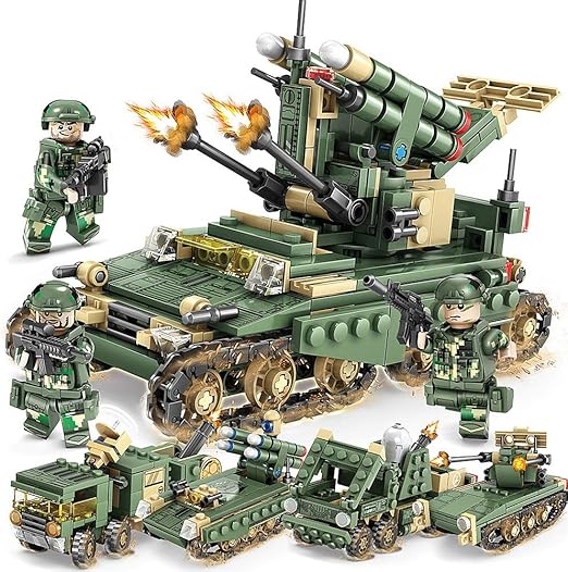 Amazon 戦車シリーズ現代軍兵器モデル4体セット合体大型タンク レゴ Lego 対応 互換 ブロック おもちゃ Amazon 戦車シリーズ現代軍兵器モデル4体セット合体大型タンク レゴ Lego 対応 互換 ブロック おもちゃ
