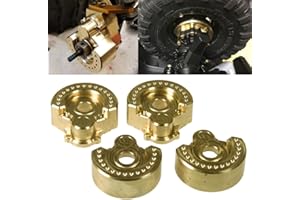 Benedict Harry TRX-4 1:10 x4PCS Heavy Metal Brass Internal Wheel Knuckle Weight Fit for TRX-4 (A Style)