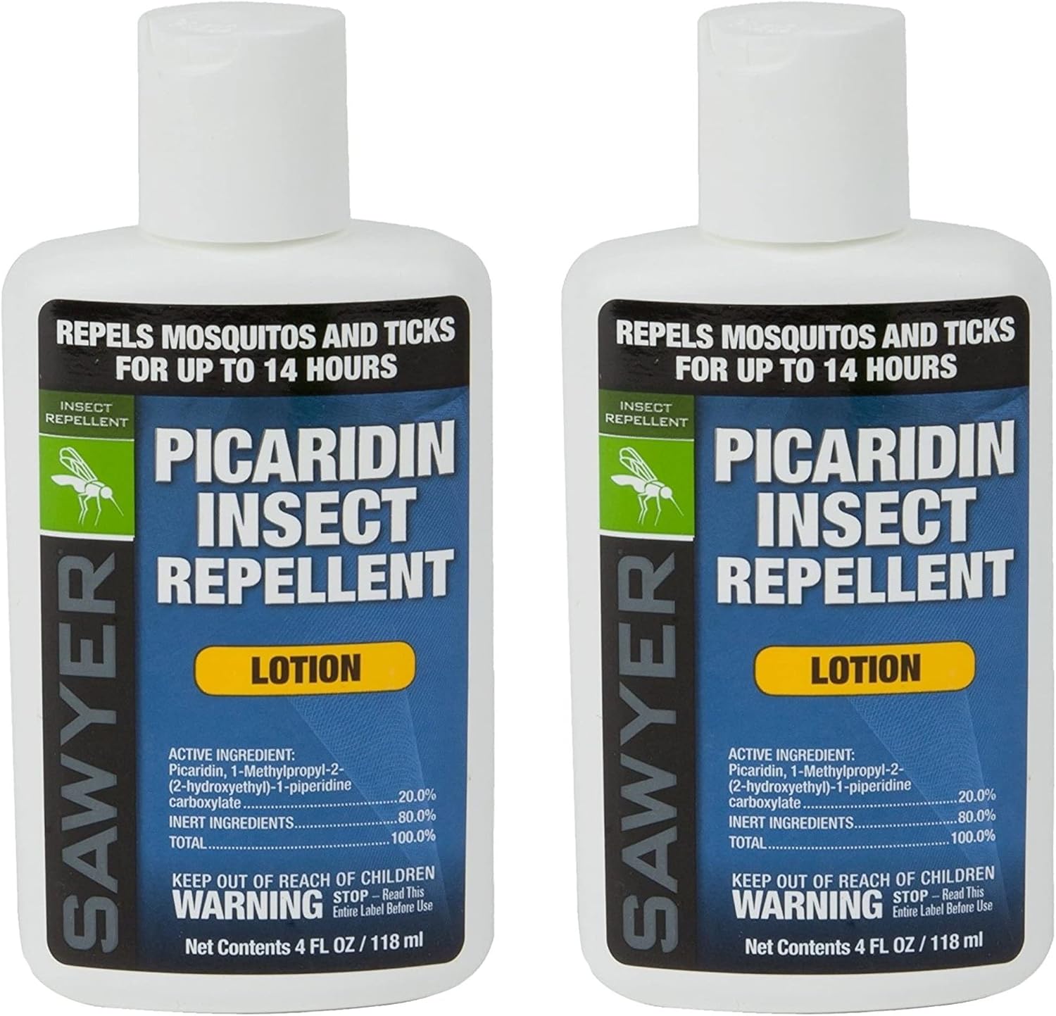 Sawyer Products SP5642 20% Picaridin Insect Repellent, Lotion, 4-Ounce, Twin Pack: Sports & Outdoors
