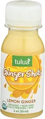 Tulua Organic Lemon Ginger Shot, 2 FZ