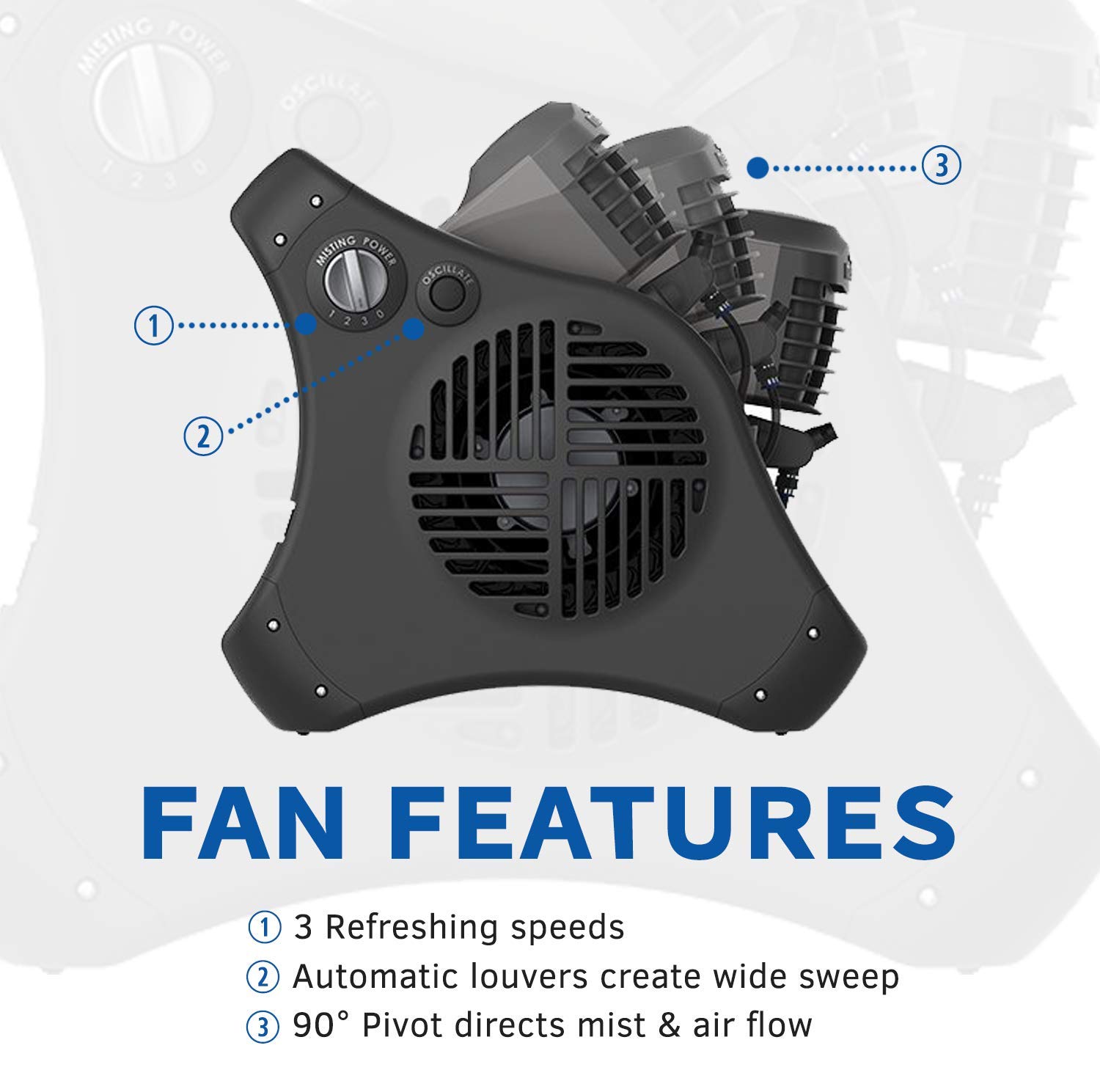camping misting fan