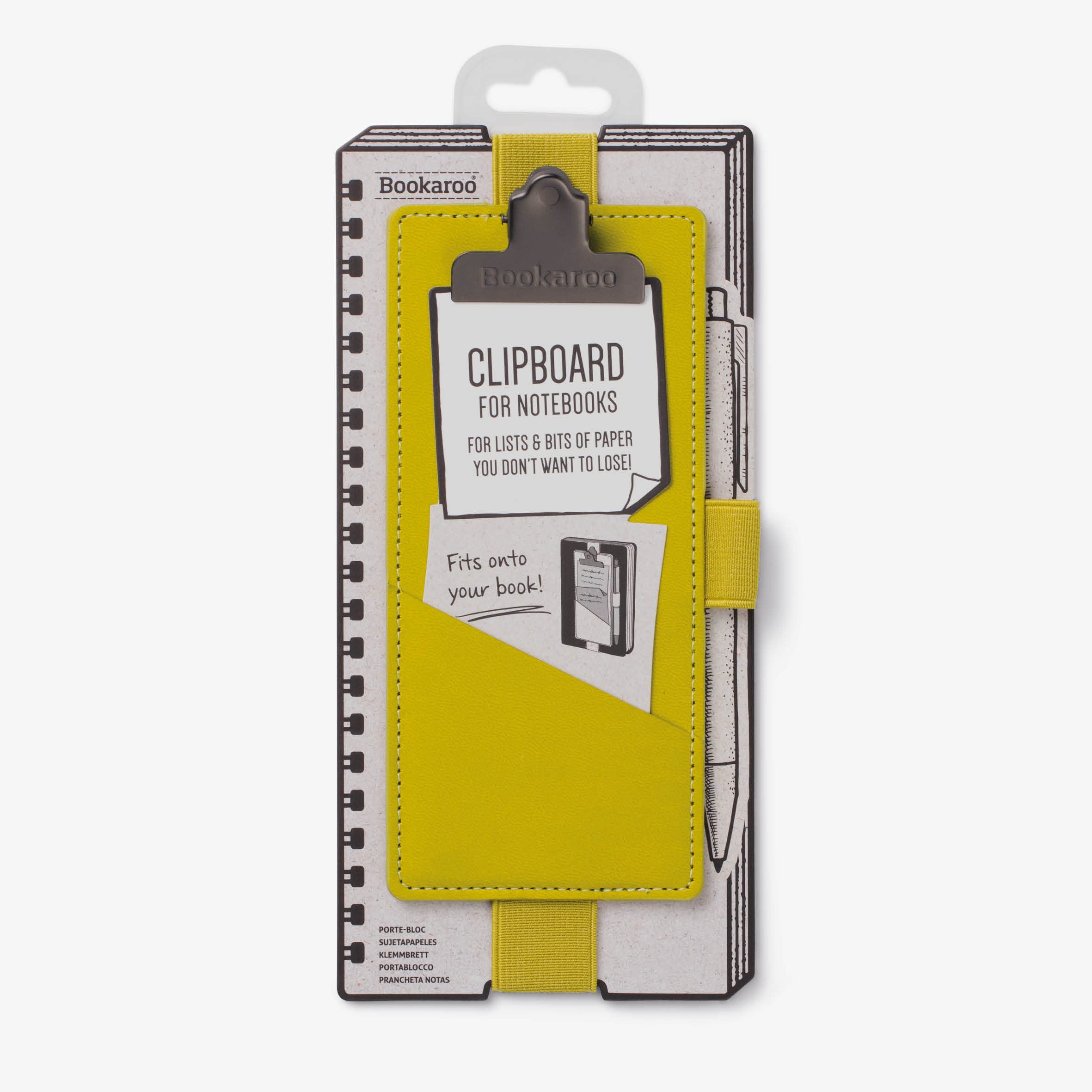 IF Bookaroo Clipboard for Notebooks - Chartreuse