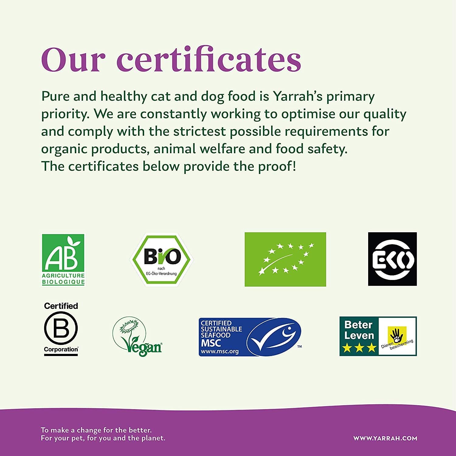 Yarrah Dog Food Organic Chicken 2 kg, 2 kg (Pack of 1) - Image 4