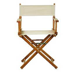 Casual Home 18" Director's Chair Honey Oak Frame