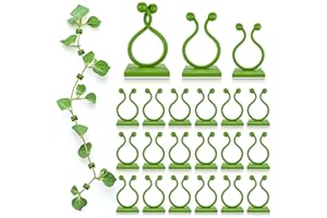 DIMROM Plant Wall Clips for Climbing Plants 110 Pcs - Pothos Plant Climber Support, Large, Medium, Small Sizes Wall Clips for Support, Strong Adhesion, For Indoor Plants or Cable Management and Plant Holder