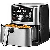 Instant Vortex Plus 6-in-1 Air Fryer, 6 Quart, 6 One-Touch Programs, Air Fry, Roast, Broil, Bake, Reheat, and Dehydrate