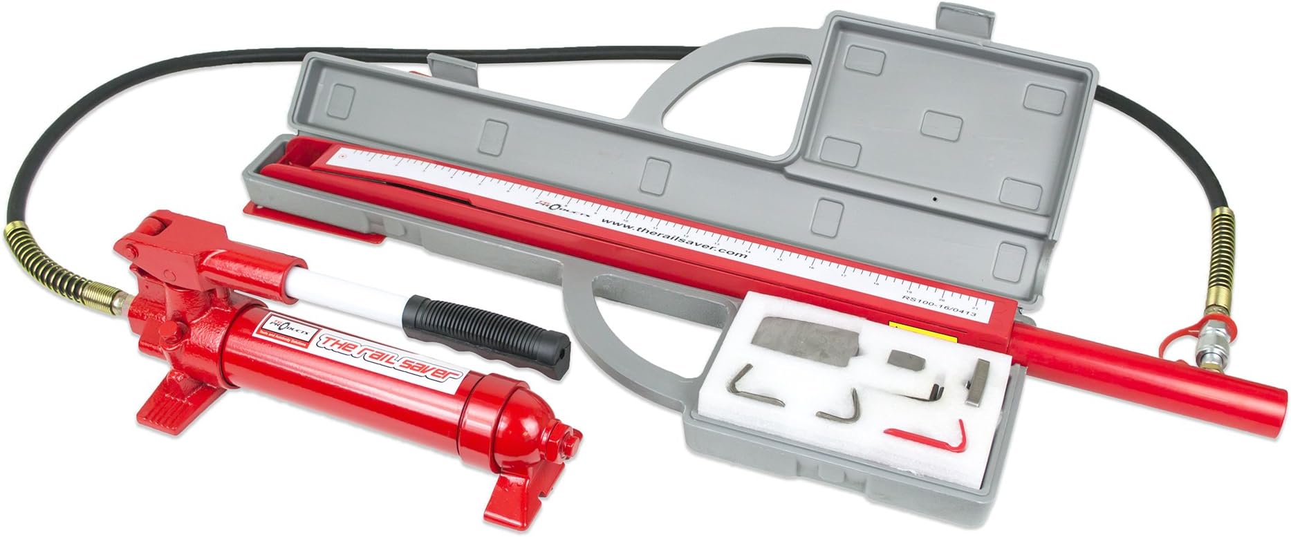TG Products The Rail Saver Repair System, Accessory Kit, Ram, Case and Wall Bracket (with Pump)