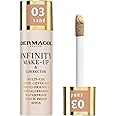 Dermacol Infinity make-up and corrector, Multi-use, Super coverage, Photo-friendly,Hypoallergenic,Waterproof, Touc proof, SPF 15, 03, Sand