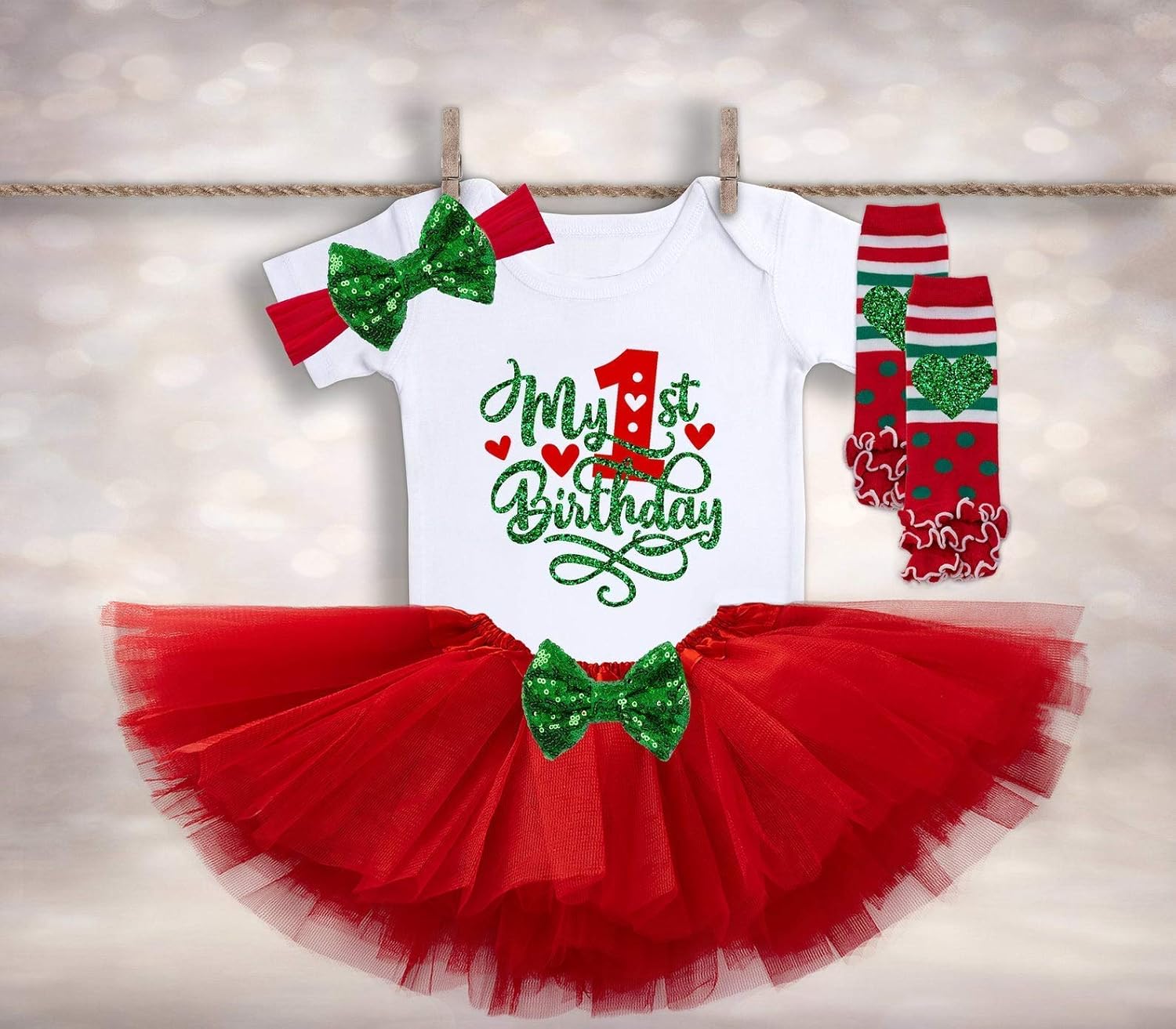 my 1st birthday outfit