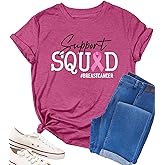 Breast Cancer Shirts for Women Breast Cancer Awareness Tshirt Pink Ribbon Survivor Gifts Inspirational Short Sleeve Top