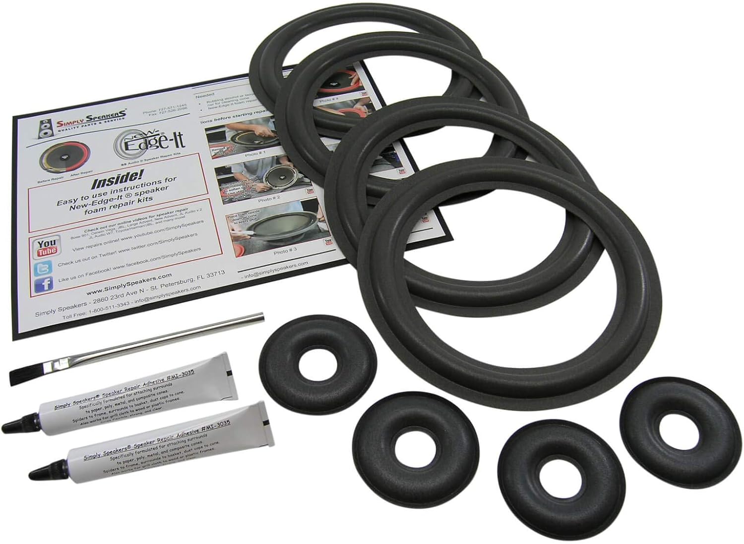 kef speaker replacement parts