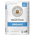 King Arthur 100% Organic Bread Flour, Unbleached, 5 lb (Pack of 1) - Non-GMO Project Verified, No Preservatives